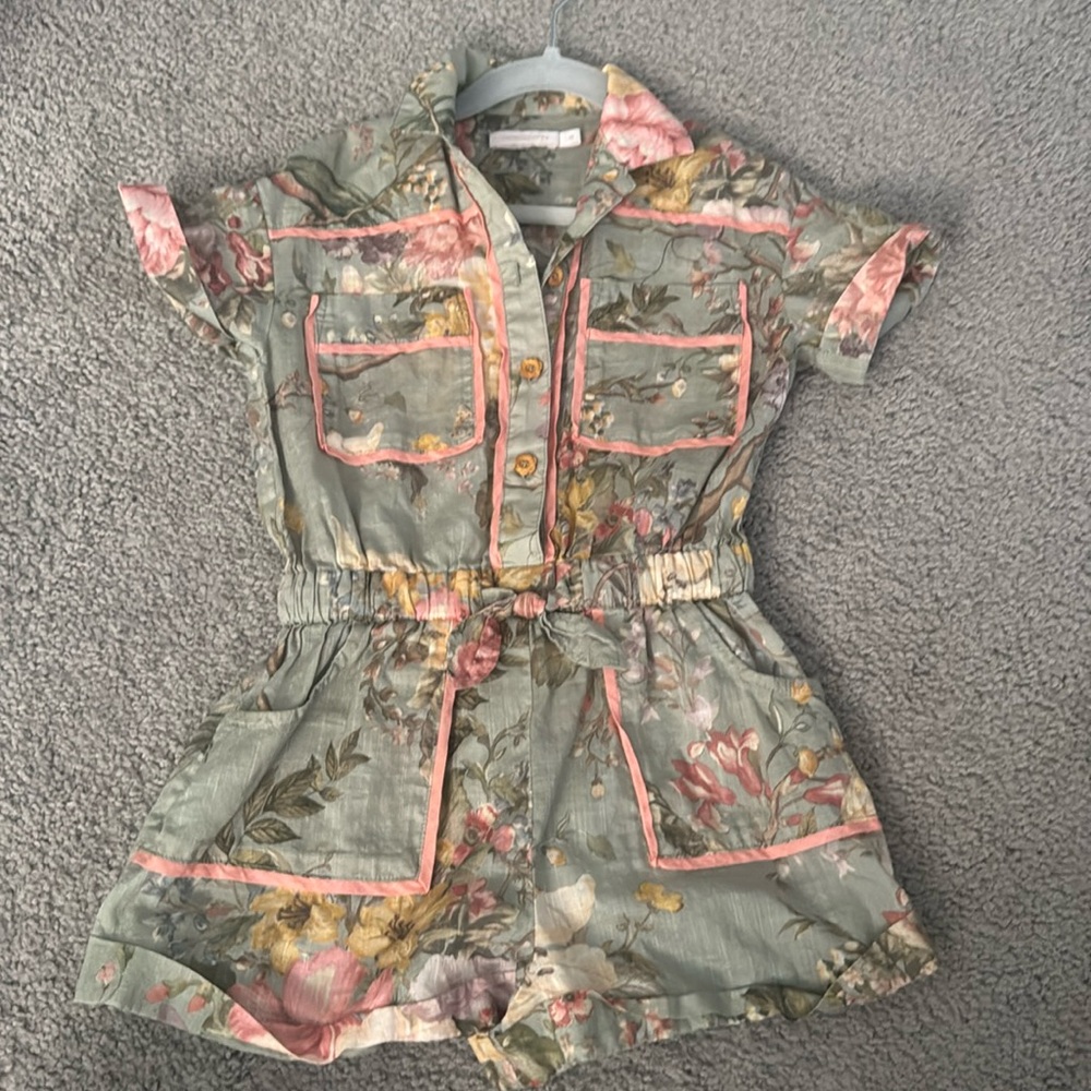 Zimmermann girls floral romper